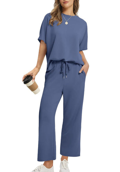 💝💝Last Day 50% OFF🔥🔥 Women's Summer Leisure Beach Suit Two Piece Set(Buy 2 Free Shipping)