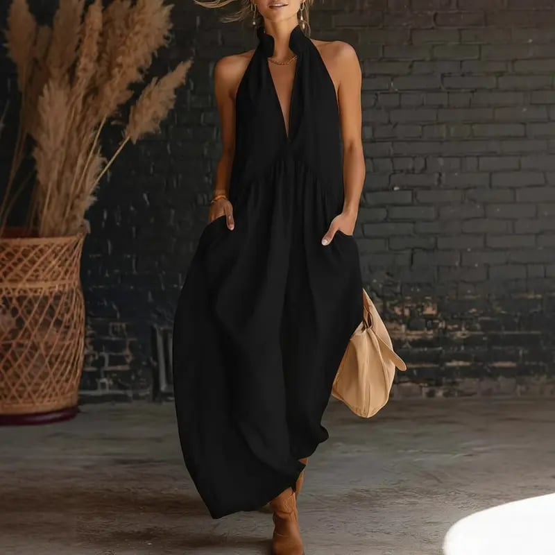 🎁New Arrivals🔥2026 Minimalist Summer Dress with Pockets for Women