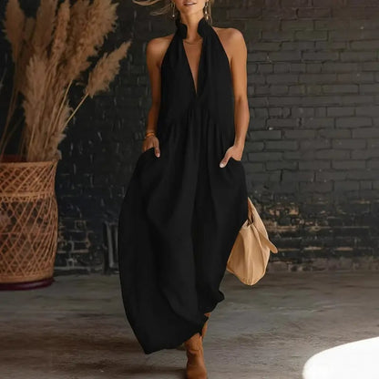 🎁New Arrivals🔥2026 Minimalist Summer Dress with Pockets for Women
