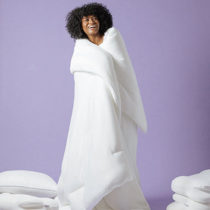 💥Factory Direct Sell💥🛏️ ❄️ Ultra-Soft Double-Stuffed Blanket 🌿 Vegan Fill