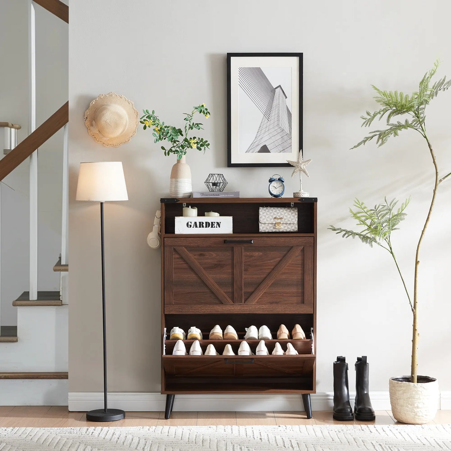 🎯 Factory Direct CLEARANCE: Freestanding Entryway Shoe Organizer ✅
