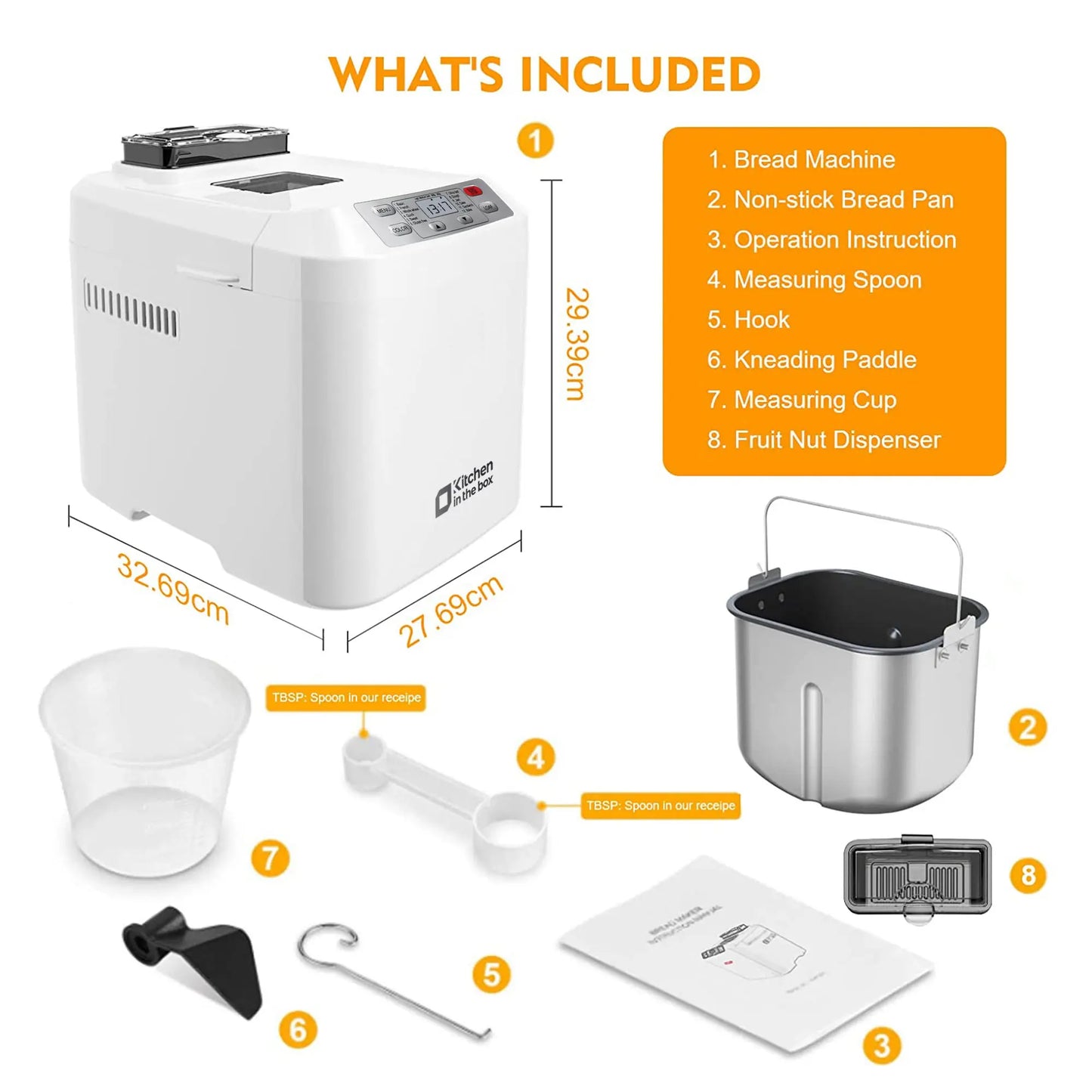 🎯🎯SUMMER CLEARANCE Gluten-Free Bread Machine w Timer ✨
