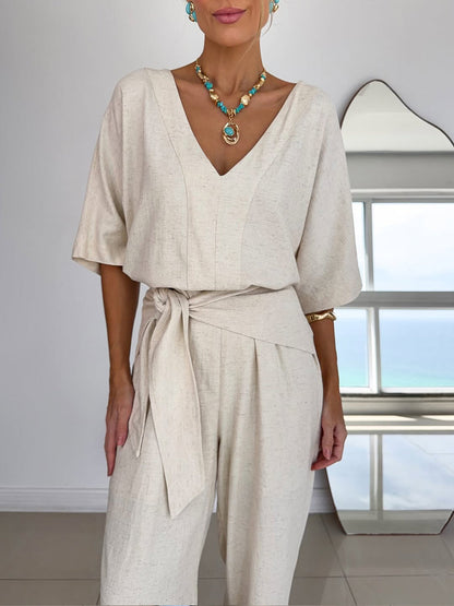📦📦LAST DAY SAVE 49% ⏰Women's Linen And Cotton Jumpsuit