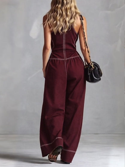 🎁New Arrivals🔥Casual Zippered Cotton Jumpsuit — The Ultimate Everyday Must-Have